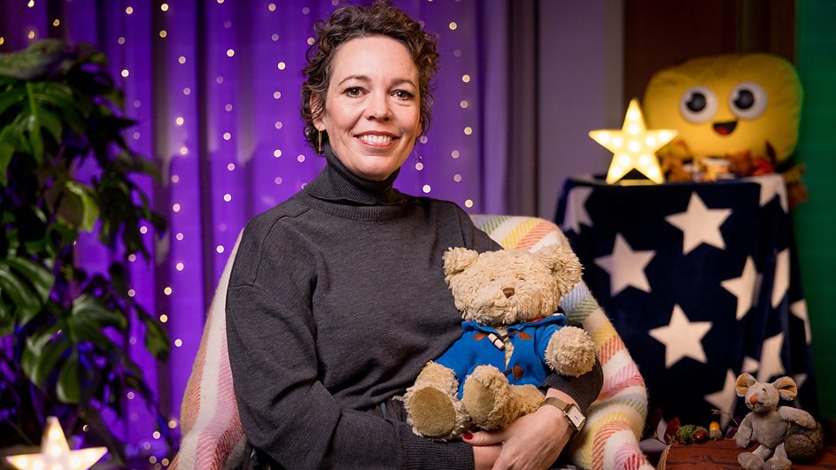 olivia colman cbeebies bedtime story